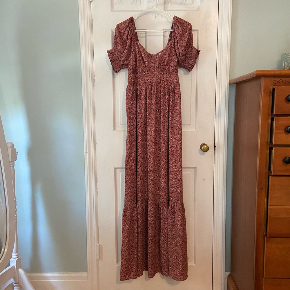 Pink Blush Maternity Maxi Dress